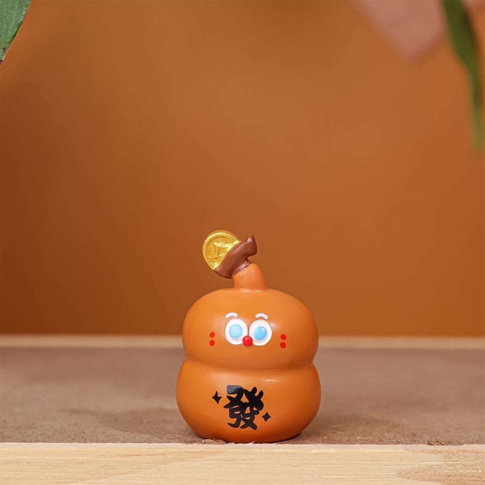 Cute Cartoon Creative Gourd Ornaments Wealth Greeting Multicolor Car Ornament Blessing Lucky Charm Gift