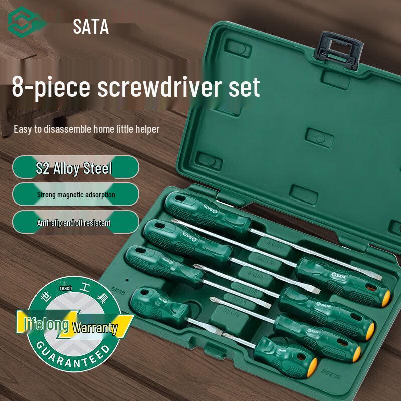 SATA 8-Piece Screwdriver Set