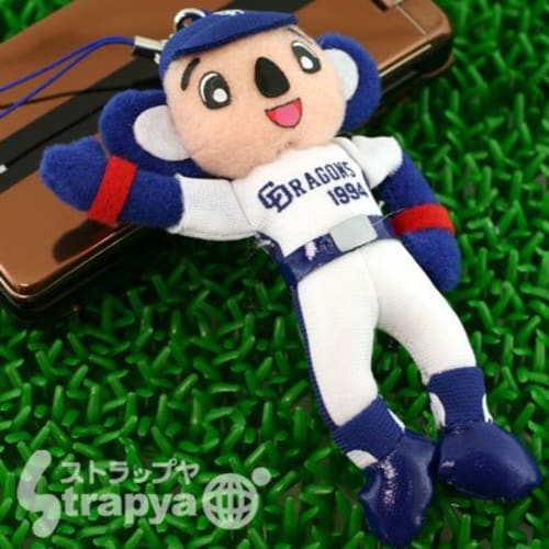 

Chunichi Dragons Style Doara Cell Phone Strap (Mascot A) [Large Strap]