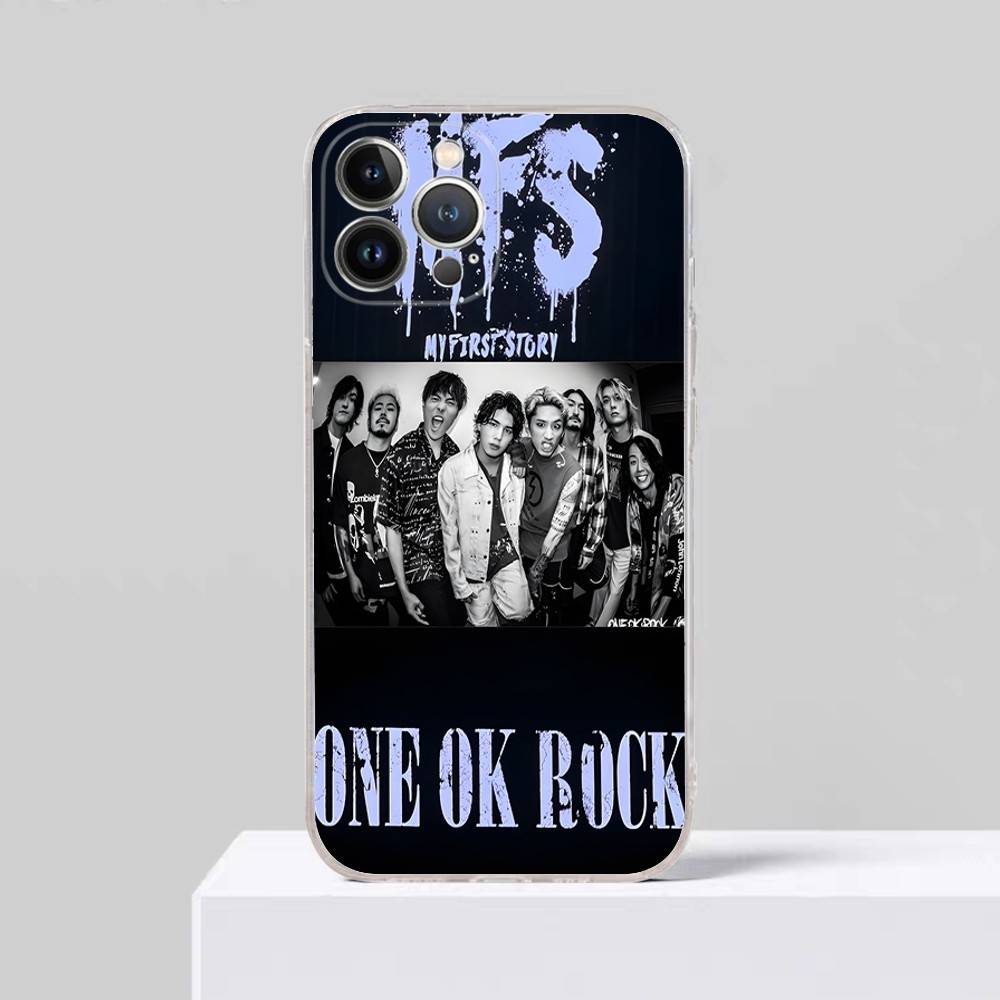 ONE OK ROCK Band Transparent Phone Case For IPhone 17 Air 16 Pro Max 15 14 13 12 11Plus Shockproof Cover