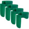 4pcs Thumb Rest Cushion, Soft Silicone Clarinet Oboe Thumb Rest Cushion Protector for Clarinets Oboes, Green