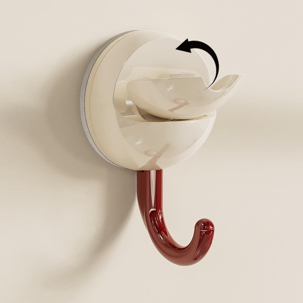 Non-Marking Wall Towel Hooks Plastic Kitchen Storage Hooks Removable Suction Cup Hooks  Door