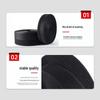 Self-Adhesive Black Nylon Hook and Loop Tape