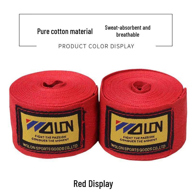 Jun Ding Ying Elastic Cotton Boxing Hand Wraps One Size