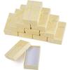 12Pcs Black Small Jewelry Gift Boxes 3.19x2.03 Inch Bracelet  Earring Packaging Boxes With Lids Bowknot for Easter Valentines Day Jewelry Display