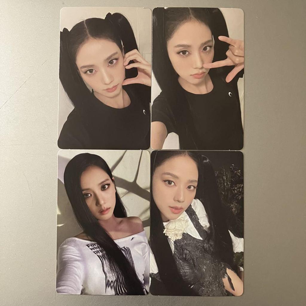 [USED] BLACKPINK JISOO JISOO ME First Press Limited Edition Trading Card Black Complete