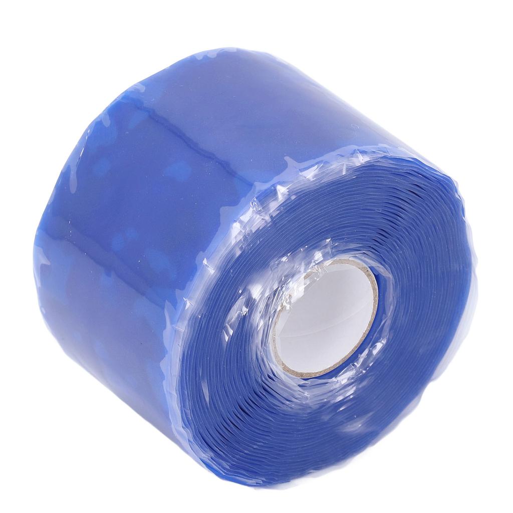 Silicone Rubber Repair Tape 5m Length 50mm Width 0.8mm Thick Self Adhesive Water Hose Leak Seal