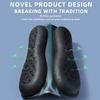 Motorcycle Seat Cushion Rear Seat Pads 3D Blow Air Cushion Shockproof Breathable Moto Saddle Cushion Slow Rebound Memory Gel Pad