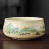 OEING Ru Kiln Landscape Tea Wash Bowl