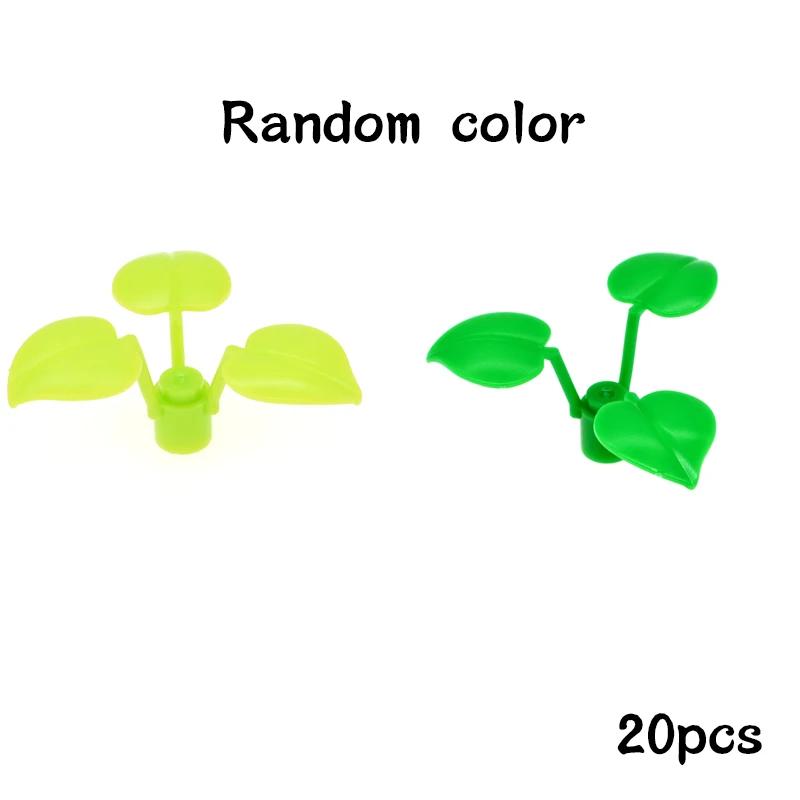 Non-Toxic Moc Building Blocks Plant Bush Tree Flower Grass Diy Buildingparts Creative Bricks 2417 2423 4727 6255 30176 33291 32607 Toys