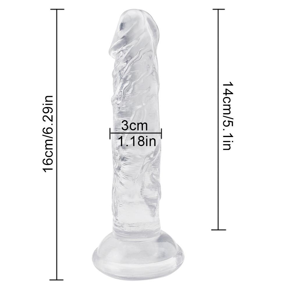 Realistisk dildokan for kvinner RUNYU Sexleketøy Fake Penis Anal Butt Plug