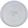 Universal Microwave Turntable Glass Plate With 3 Fixtures, 24.5 Cm