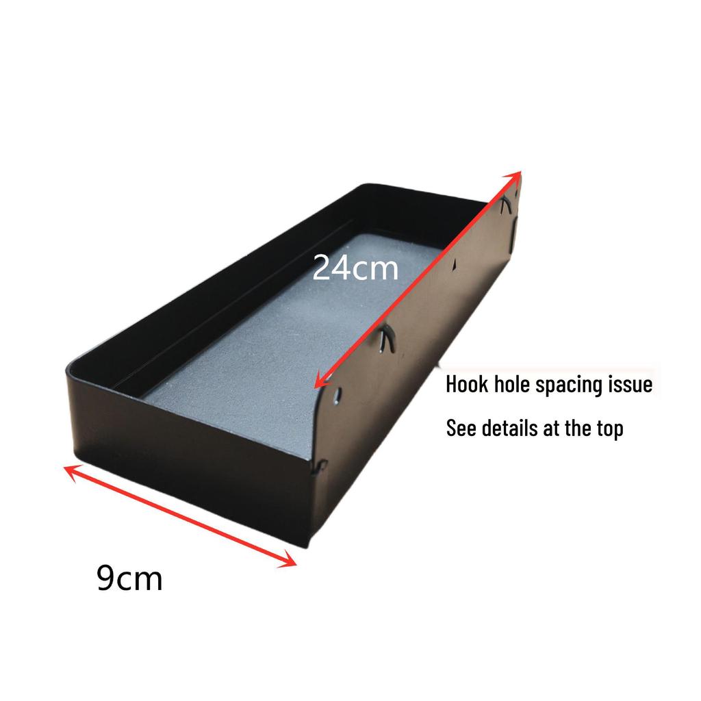 Pegboard Hanging Basket Desk Organizer with 16mm Spacing - Wall Shelf & Storage Box