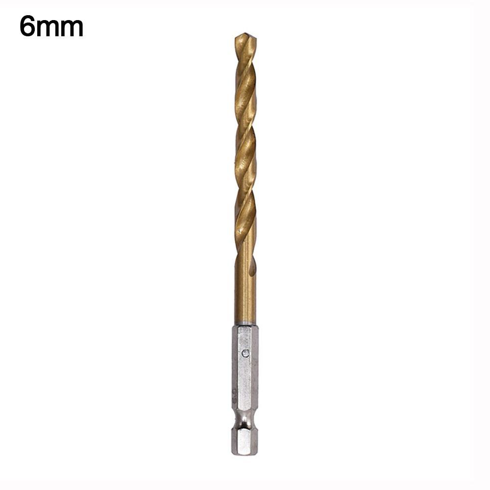 High Hardness 1.5mm-10.0mm Hex Shank Cobalt Twist Drill Drilling Tools Twist Drill Bit Drill Bit