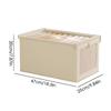 Faltbare Aufbewahrungsbehälter für Kleidung Große Kapazität Organizer-Box für Bettbezüge, Bettlaken, Schrank, Zuhause, Schlafzimmer, Kleiderschrank-Organisation