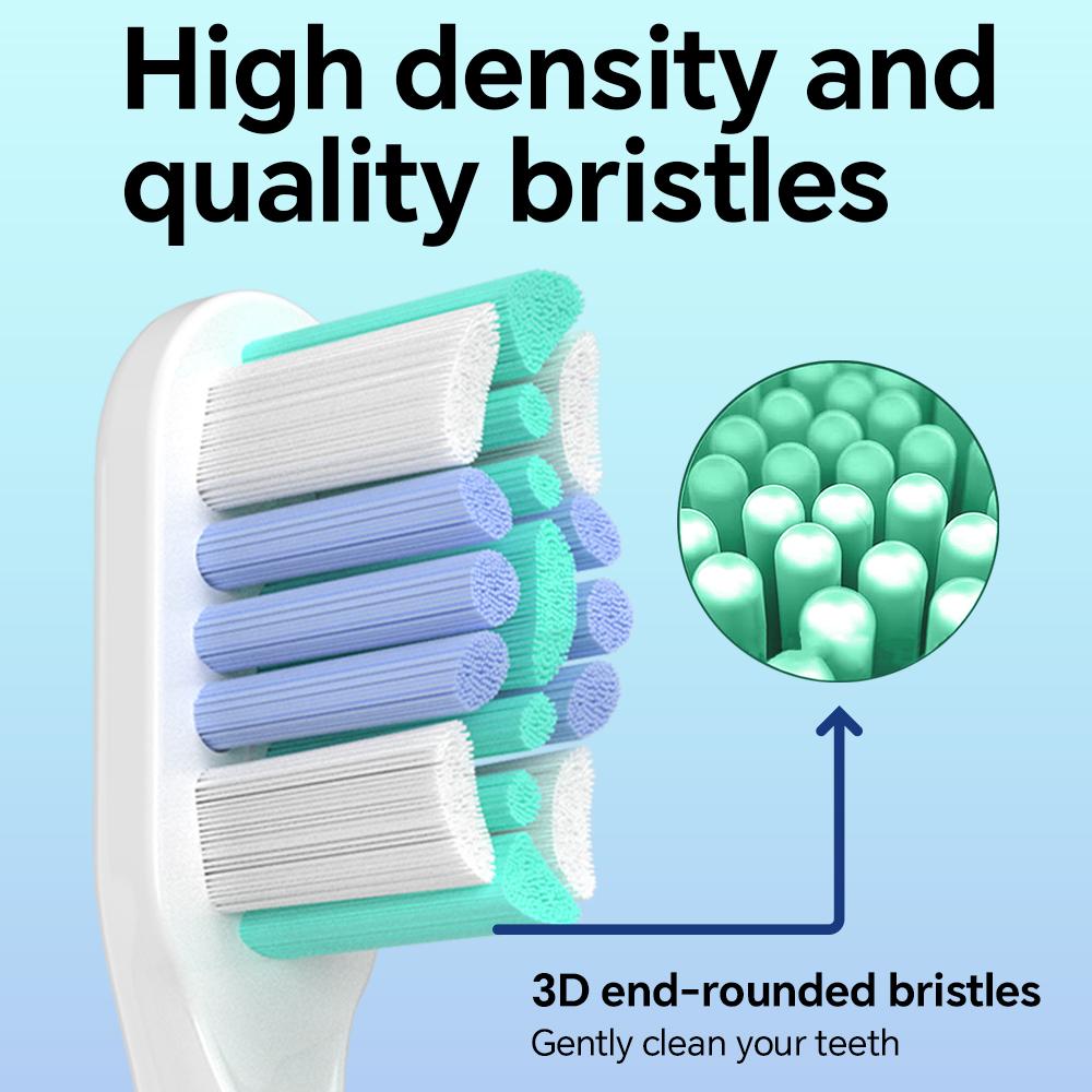 2/4/8/12 Pack Replacement Brush Heads Compatible with Oclean Spark/Flow/X/Z1/X PRO Electric Toothbrush, Professional Brush Head