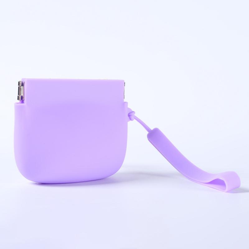 Silicone Dog Treat Pouch Portable Pet Snack Bag Easy To Clean Waterproof For Outdoor Training With Secure Lock Dog Food Containe