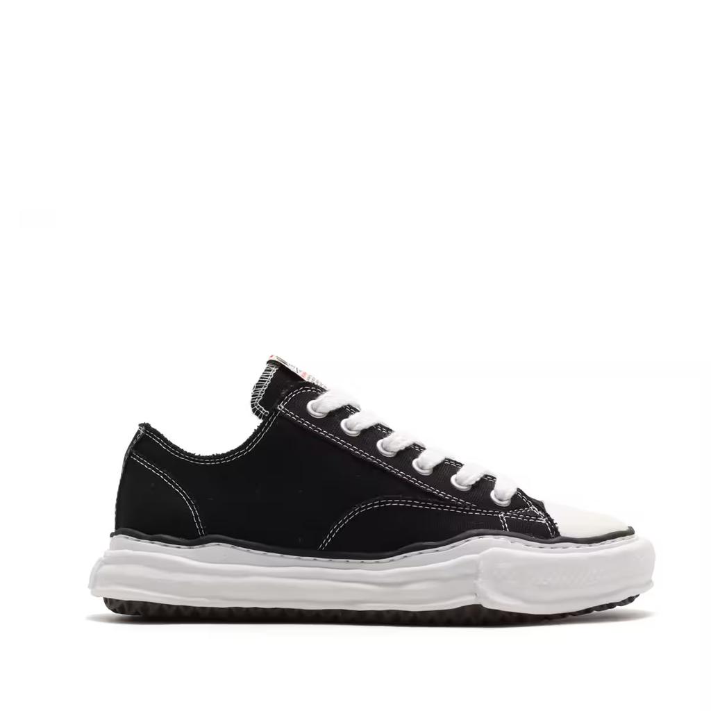 A01FW702-black Maison MIHARA YASUHIRO PETERSON Original Sole Canvas Low (Men's)