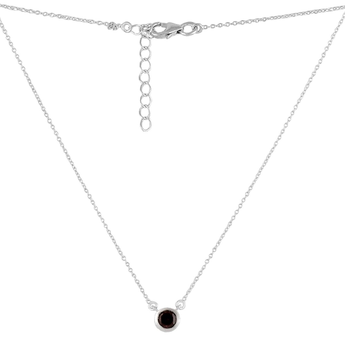 

Срібна каблучка з натуральним гранатом 0.615ct (2126416) 42-45cm темні цукерки apple червоний колір