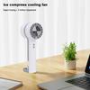 Handheld Mini Fan Rechargeable Air Conditioning Fan 2000mAh Portable Air Conditioner for Outdoor Travel Camping