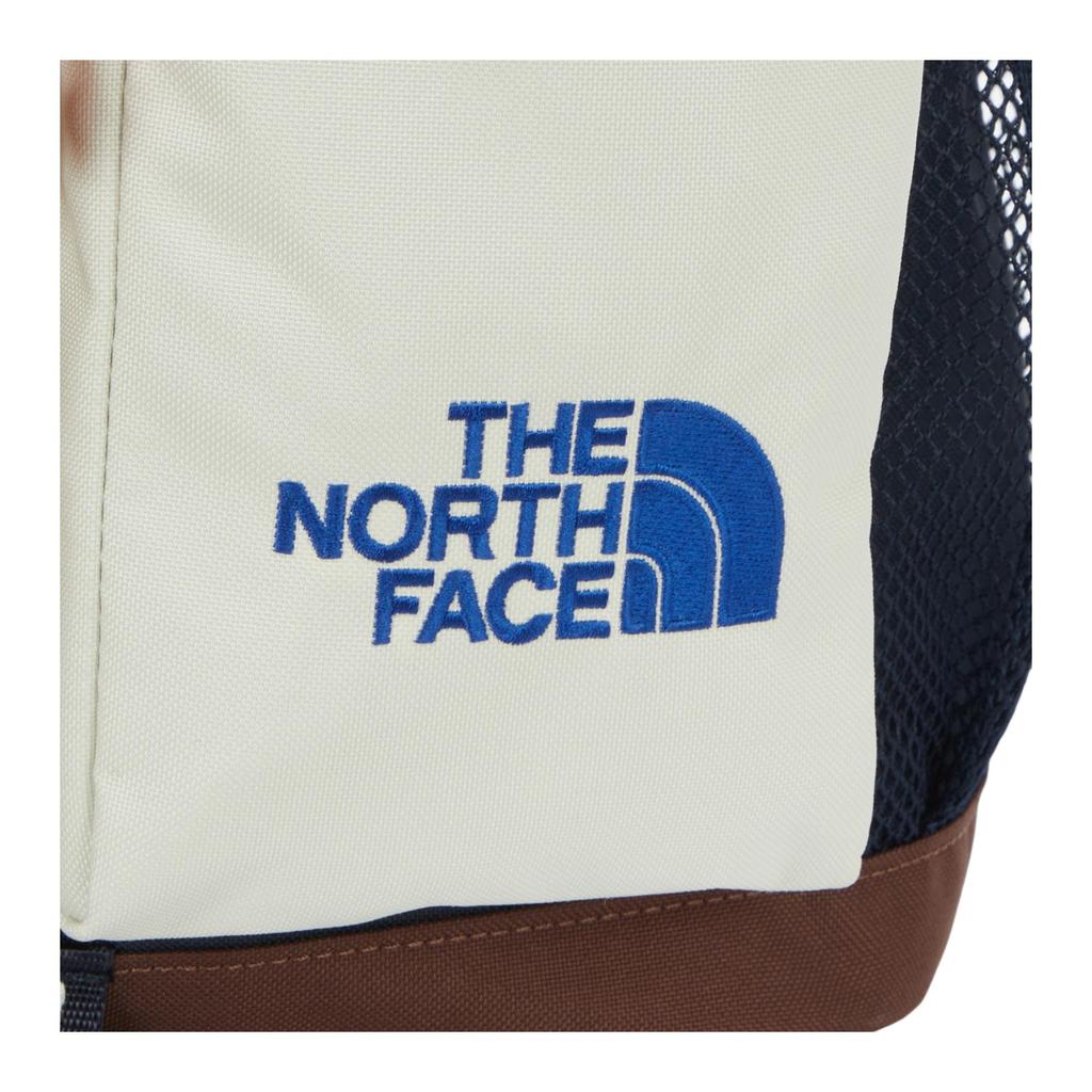 The North Face 16L Brand Logo Color Block Design Polyester Backpack Kids backpack Navy-Blue NM2DR50S