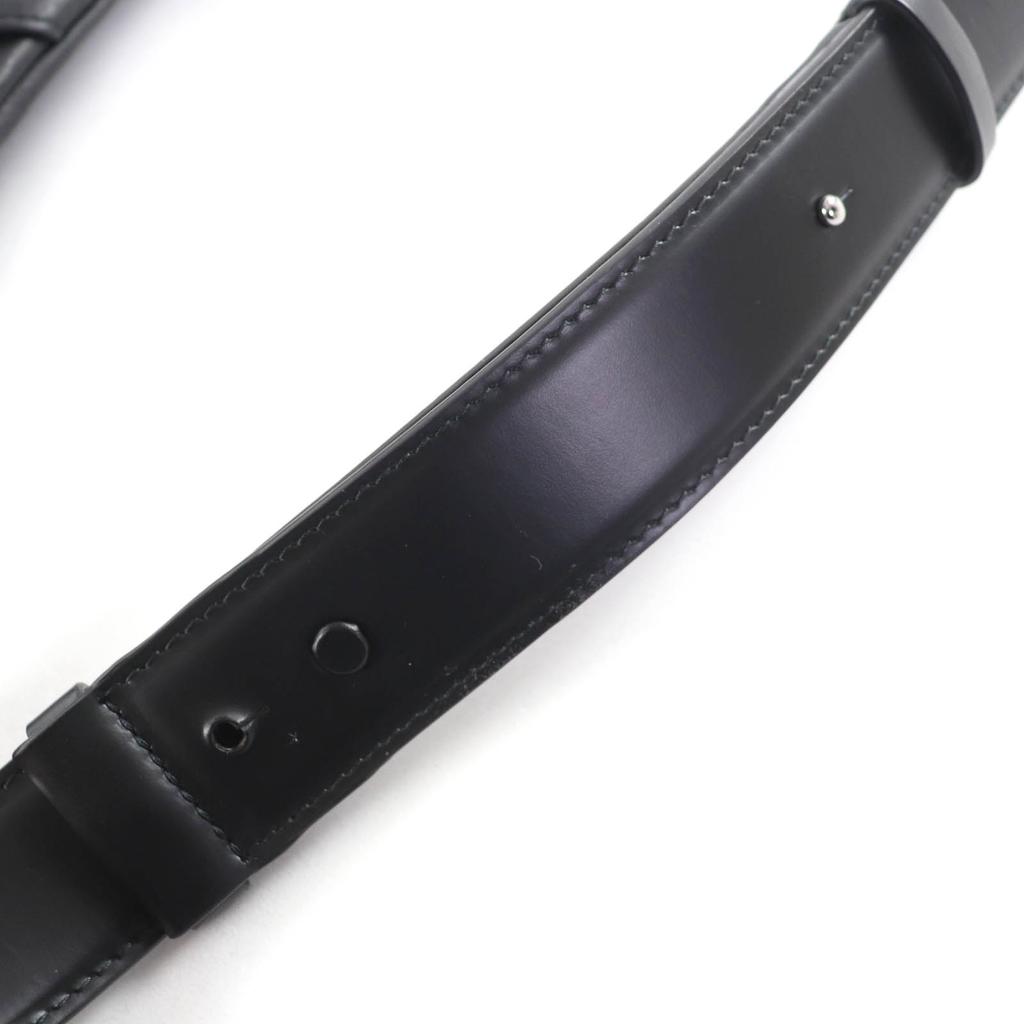 Excellent Maison Margiela Shoulder Bag 5AC On-Body Leather black SB1WG0017 Used