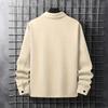 Men's Business Casual Lapel Jacket With Pockets Color Brushed Fleece Coat