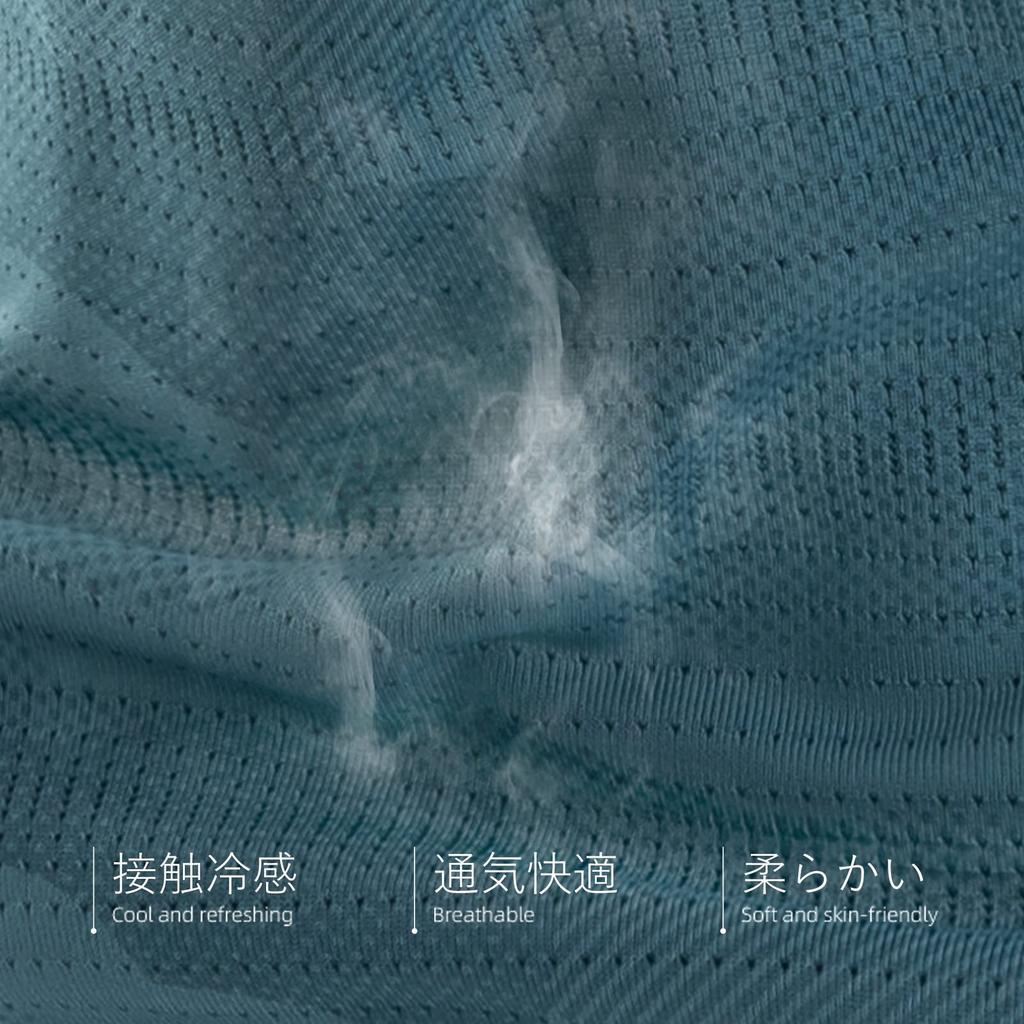 [ROCKBROS] Balaclava for Summer, Cool Face Cover, Balaclava, UV Protection, Sun Protection, Not Stuffy, Breathable, Thin, Sweat Absorbent, Quick