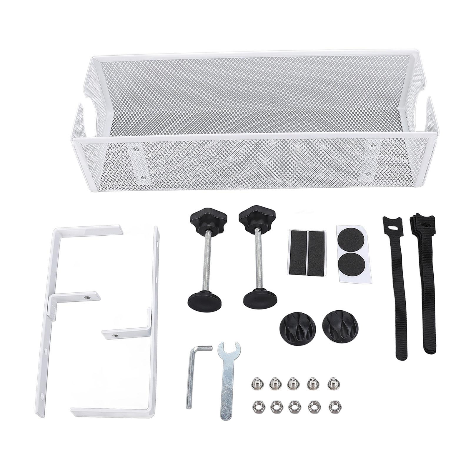 

Подстольный лоток для укладки кабелей из углеродистой стали с круглыми боковыми отверстиями трапециевидной формы для настольного шнура белый