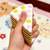 Cake Giant Slow Rising Scented Rainbow Layer Cake Slice Stress Valentines Day Birthday Gift Fidgets Children Toys Supplies