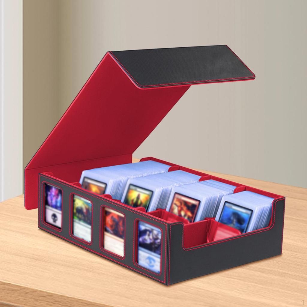 Card Deck Case Container, Gathering Toy Can Holds 3000+ Cards, Sports Cards