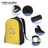 P-Psyducks Laptop Backpack Women Men Fashion Bookbag for School College Students Manga Bags