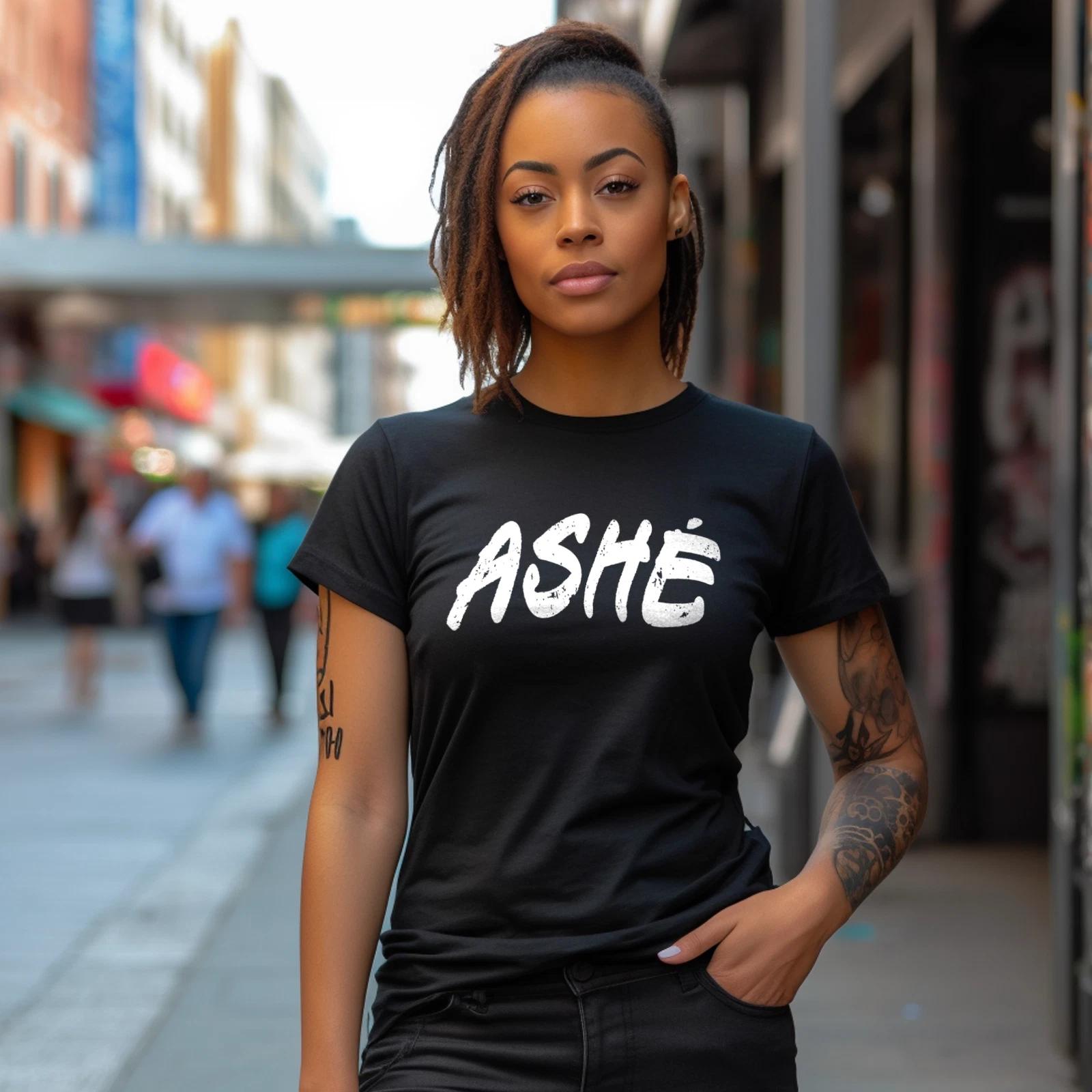 Ashe T-Shirt Orishas Goddess Ifa Yoruba Religion Holiday Unisex Shirt 4XL