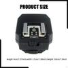 Flash Shoe Adapter for Converting Portable Mini Camera Flashing Lightweight Professional