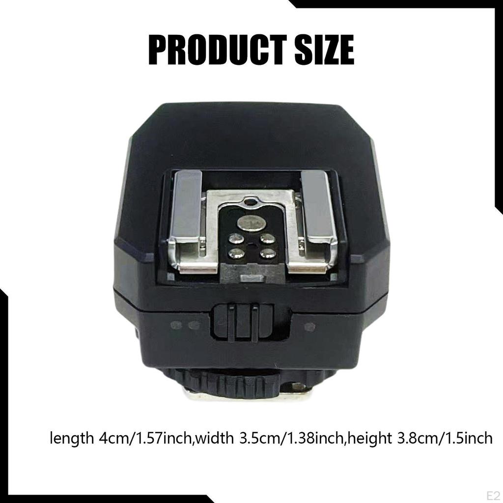 Flash Shoe Adapter for Converting Portable Mini Camera Flashing Lightweight Professional