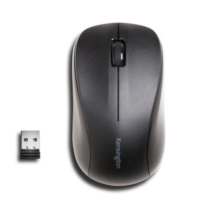 Souris Optique - KENSINGTON EASTSIDE - Fréquence Radio - USB - 3 Bouton(s) - Noir - Sans Fil