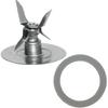 (2 Pack) Grey Blender Gasket, Compatible with Osterizer and Oster Blender Replacement Parts (2)