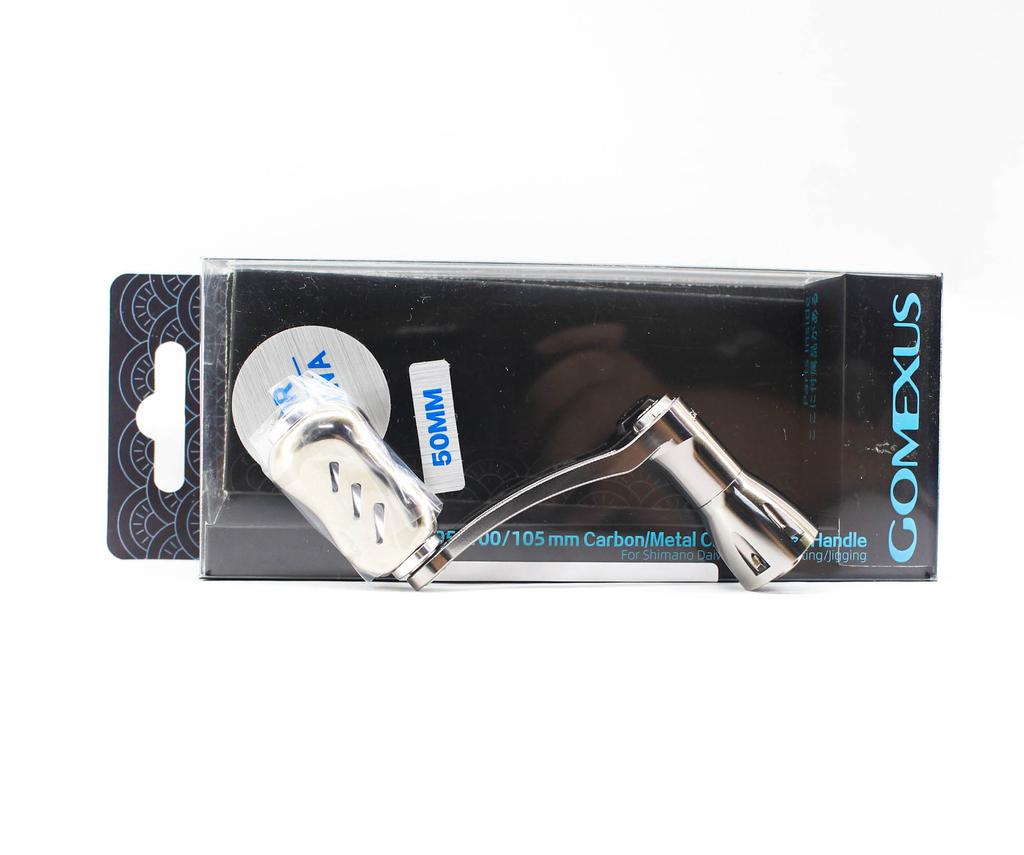 Gomexus LYD50T22SRSR Kurbel Spinnrolle Alu Silber 50mm Daiwa (7115)