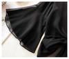 Women's Summer Chiffon Shrug: Lightweight, Versatile Cardigan for Sun Protection Over Sleeveless Dresses