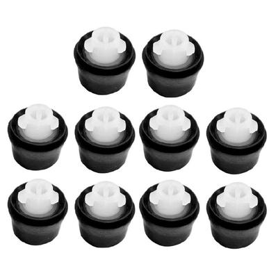 10pcs Rubber Suspension Cushions Set Vehicle Shock Reduction Long Lasting Suspension Part for Automotives