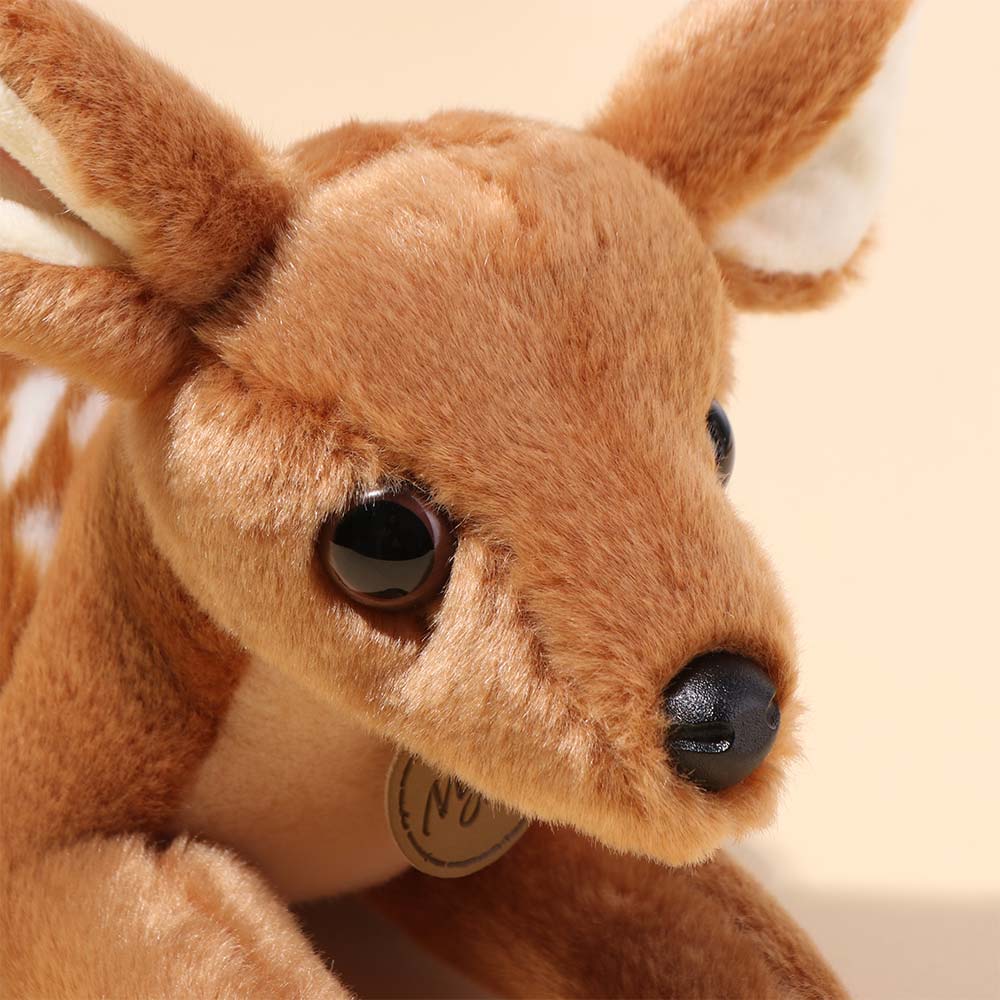 Soft Dolls Sika Deer Plush Bright Color Simulation Deer Toy Stuffed Deer Dolls Children Baby
