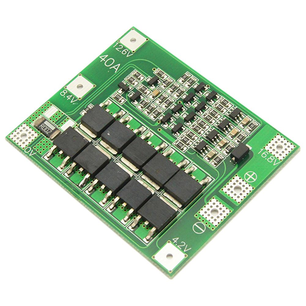 

3S 40А 12, 6В 18650 литий батареи зарядное устройство защиты плата PCB BMS модуль
