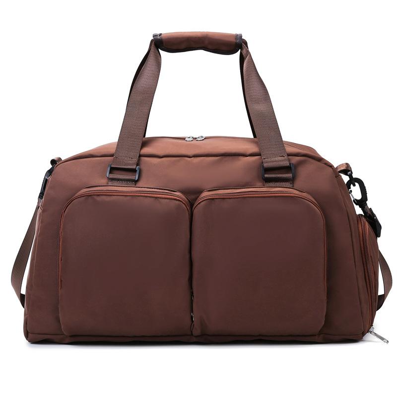 Simple Casual Dry and Wet Separation with Shoes Warehouse Yoga Fitness Bag Can Be Put On Tie Rod Luggage When Traveling