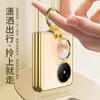 Pocket 2 Phone Case With Ring Stand Hard PC Cover Anti-Drop Glass-Like Finish Trendy Ins Style
