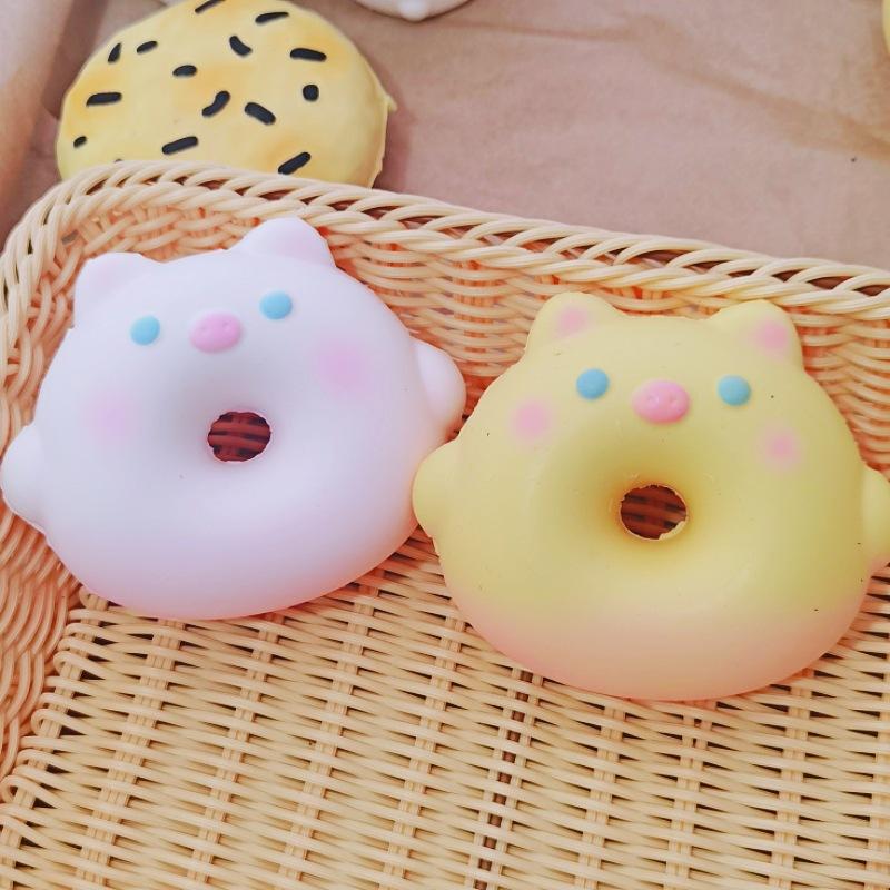 Slow Rebound Decompression Toy Creative Simulation Chocolate Bread Puppy Kitten Popular Squishy Toy Stress-Relief Mochi Toy