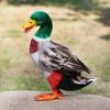 Decorative Duck Sculpture Realistic Outdoor Statue for Pond Water Garden Park Lawn Ornament