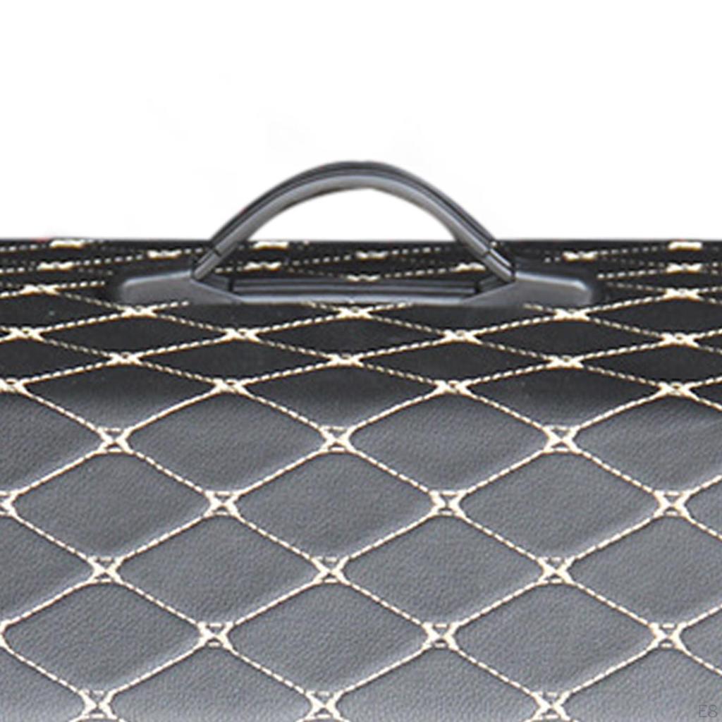 Trunk Storage Box Organizer Multipurpose Stowing ing PU Portable Waterproof Large Capacity Case