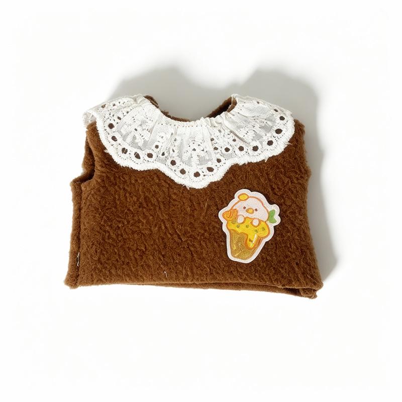 10cm Mini Doll Cotton T-Shirt - Trendy Short Sleeve Top Accessory