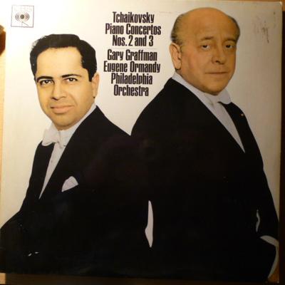 LP Record GARY GRAFFMAN EUGENE ORMANDY PHIL Tchaikovsky Piano Concertos Nos. 2 72385 CBS 1966 UK Classical Used