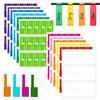 150/240/360 Pcs Cable Labels Tags for Cable Management Colorful Waterproof Cord Labels Tags for Wire Labels Self Adhesive Tear Resistant